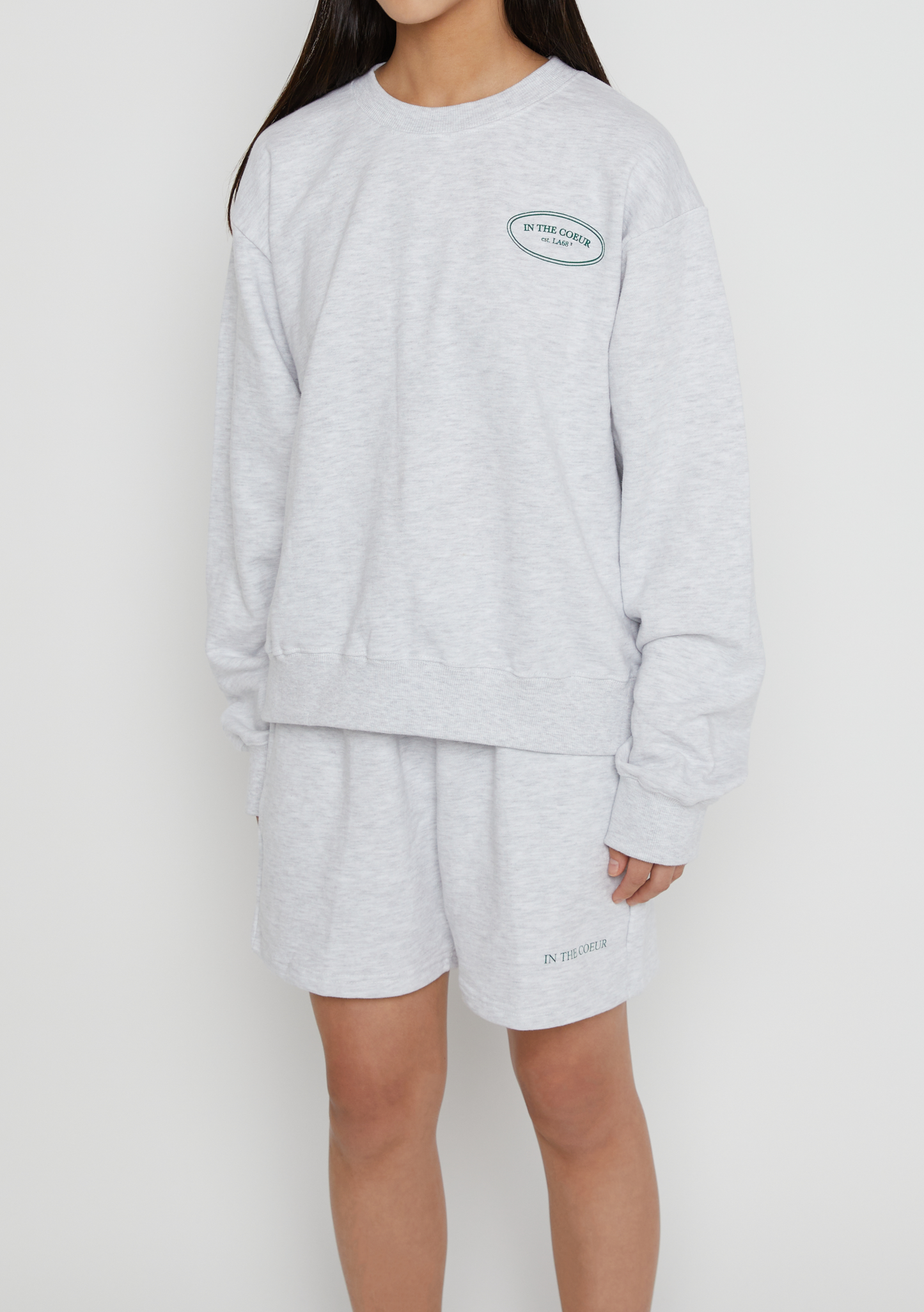 Heather Grey Sweatshorts