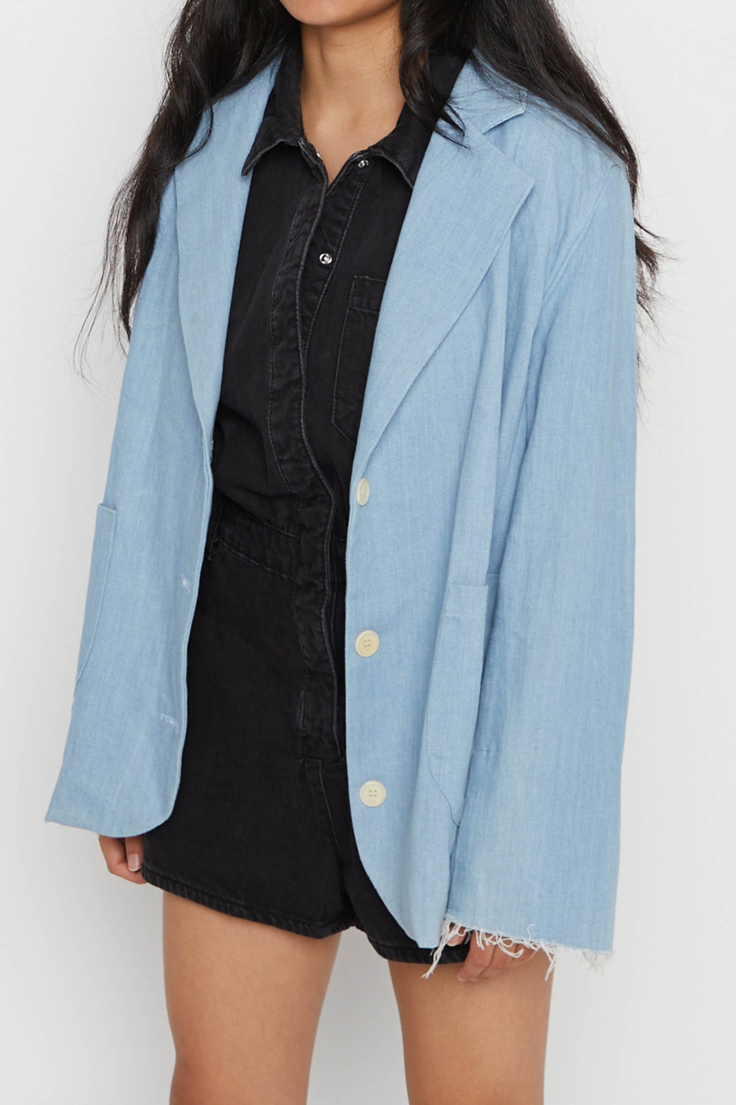 Denim Blue Blazer