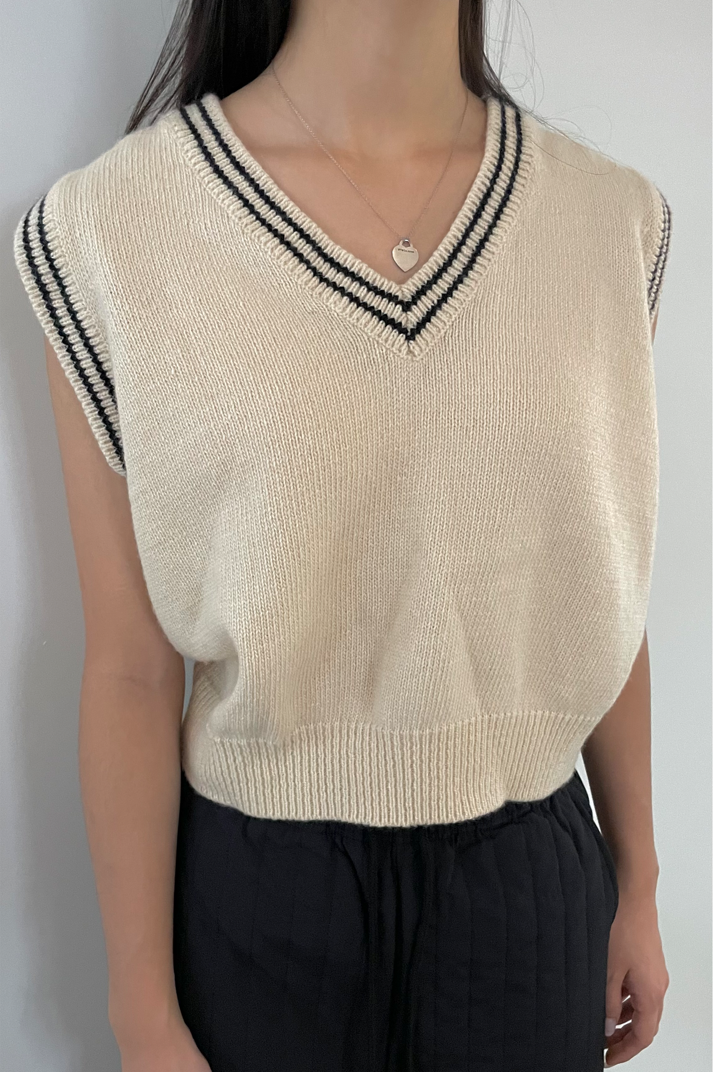 Varsity Sweater Vest