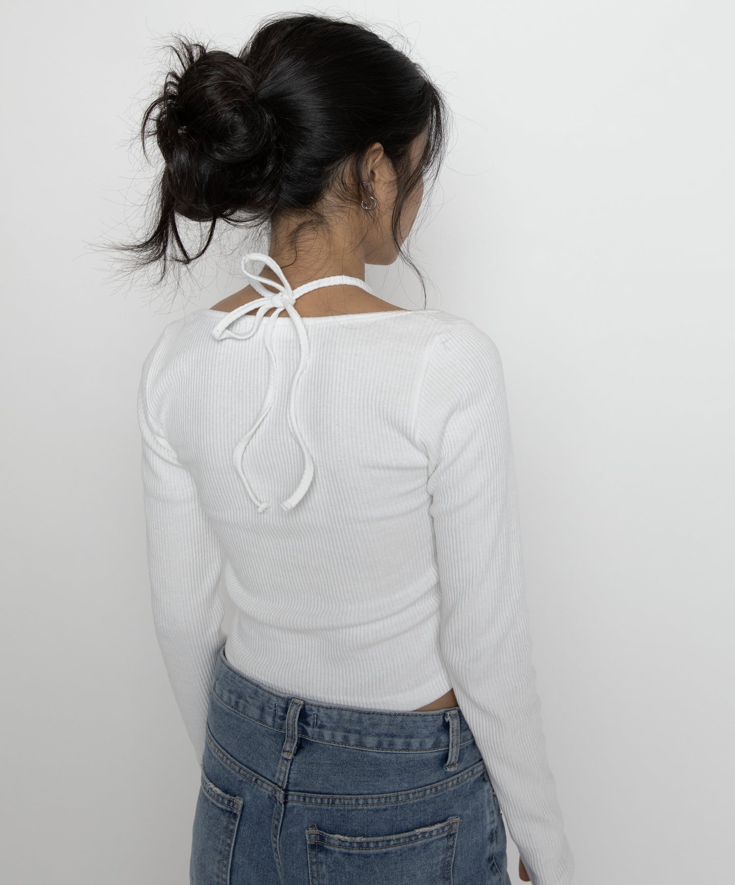 White Tie Long Sleeve