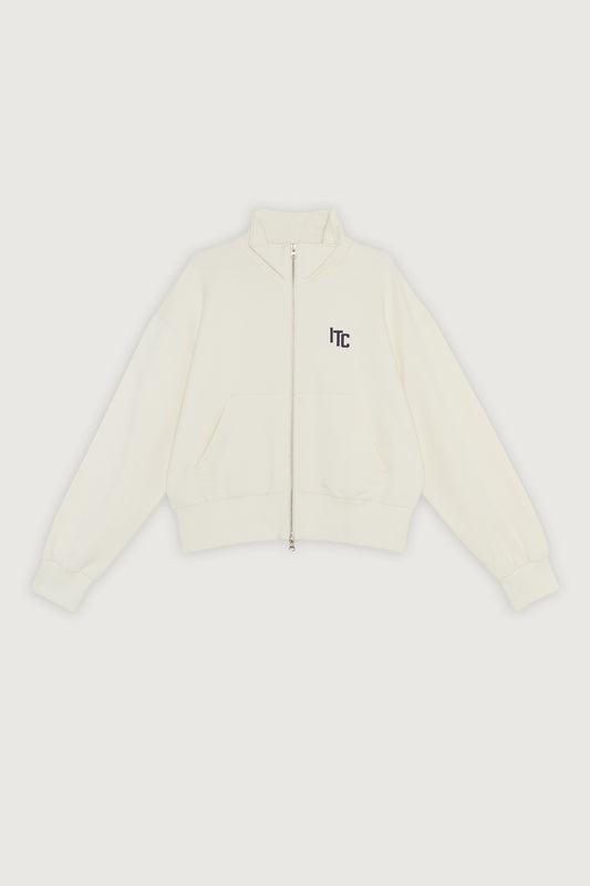 ITC Double Zip-up Ivory