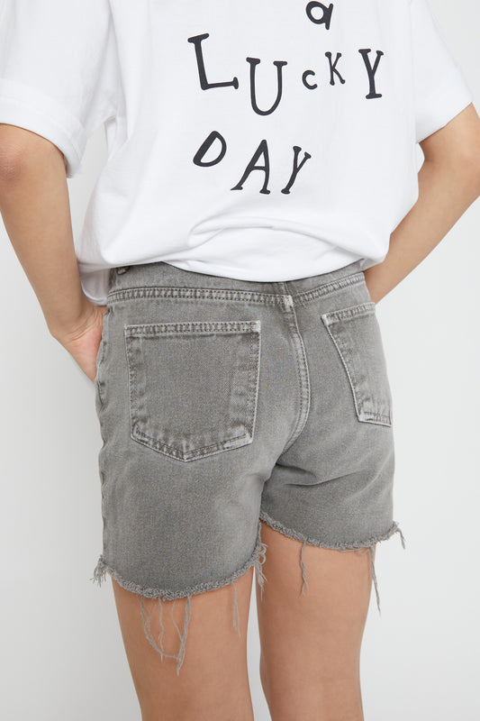 Denim Grey Shorts